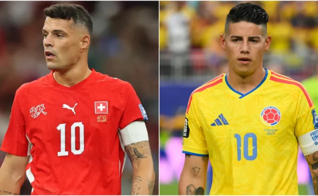 Apakah James Rodriguez bermain? Swiss vs Kolombia konfirmasi susunan pemain