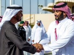 Arab Saudi dan Uni Emirat Arab secara terbuka menunjukkan persatuan setelah hubungan yang tegang selama berbulan-bulan
