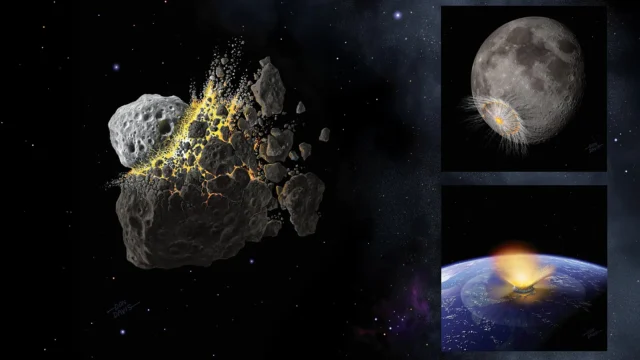 Asteroid yang Pecah Bisa saja Membombardir Bumi 800 Juta Tahun