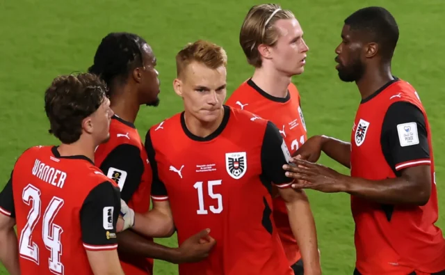 Berapa peringkat FIFA Austria saat ini menjelang pertandingan Piala Dunia