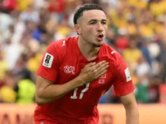 Berapa peringkat FIFA Swiss saat ini menjelang pertandingan Piala Dunia 2026 melawan Argentina?