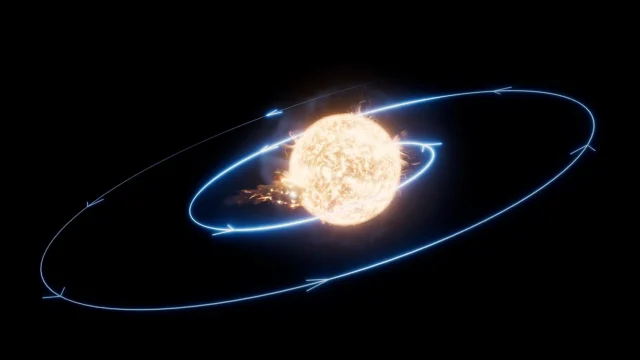 Bintang mirip matahari ditangkap setelah memakan salah satu planetnya sendiri