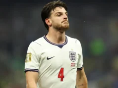 Declan Rice di antara tiga pemain Inggris yang mengalami masalah kebugaran menjelang pertandingan perempat final Piala Dunia 2026 melawan Norwegia