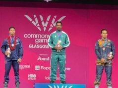 Edidiong Umoafia berencana membeli peralatan latihan dan mobil setelah emas Commonwealth Games