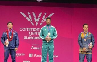 Edidiong Umoafia memenangkan emas saat perburuan medali Nigeria berlanjut di Glasgow 2026