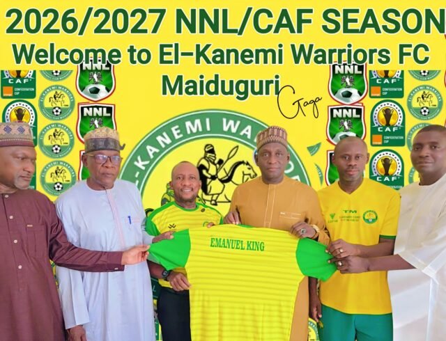 Emmanuel King diturunkan sebagai penasihat teknis El-Kanemi Warriors menjelang musim