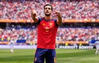 Gol Mikel Merino membantu Spanyol mengalahkan Belgia dan melaju ke semifinal melawan Prancis