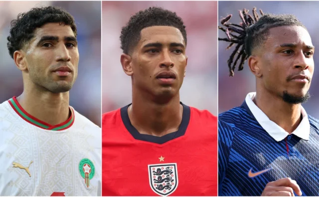 Hakimi, Bellingham dan Olise termasuk di antara pemain yang berisiko
