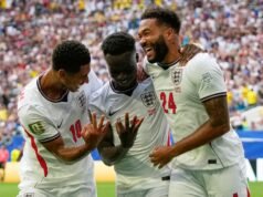 Hattrick Saka membantu Inggris mengalahkan Mbappé dan Prancis 6-4 dalam pertandingan liar untuk tempat ketiga di Piala Dunia