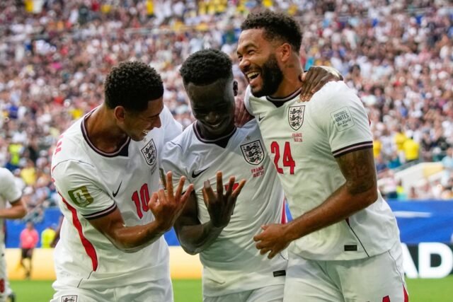 Hattrick Saka membantu Inggris mengalahkan Mbappé dan Prancis 6-4 dalam