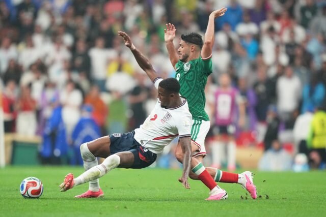 Inggris memberi Meksiko kekalahan Piala Dunia pertama mereka di Estadio