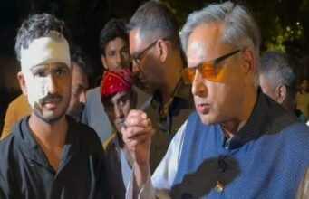 ‘Ini benar-benar memalukan’: Shashi Tharoor mengecam polisi setelah bertemu dengan mahasiswa pengunjuk rasa yang terluka