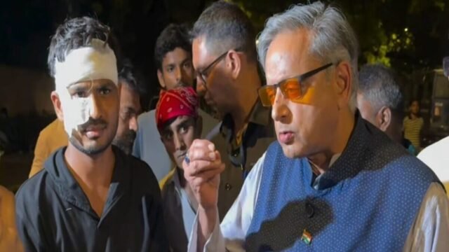 'Ini benar-benar memalukan': Shashi Tharoor mengecam polisi setelah bertemu dengan