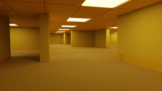 Inside the Backrooms: Tempat paling menakutkan di Internet menjadi objek