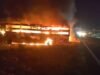 Jalan Raya Delhi-Mumbai: 7 tewas, lebih dari 15 terluka saat bus menabrak truk dan terbakar di Dausa Rajasthan