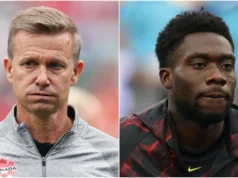 Jesse Marsch menjelaskan mengapa Alphonso Davies tidak disertakan dalam pertandingan Piala Dunia Kanada melawan Maroko
