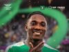 Kanyinsola Ajayi mengakhiri penantian 20 tahun dan memenangkan medali 100m putra Commonwealth Games pertama Nigeria sejak 2006
