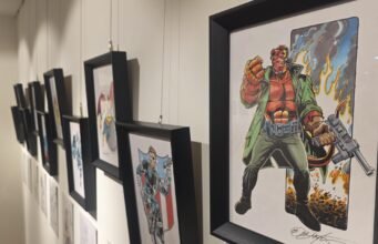 Karakter komik menyerbu Galeri Alpha Namdaemun
