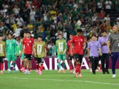 Korea Selatan keluar dari 30 besar peringkat FIFA