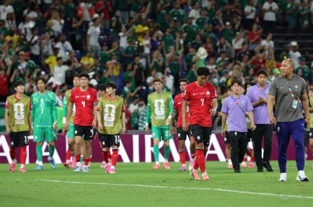Korea Selatan keluar dari 30 besar peringkat FIFA