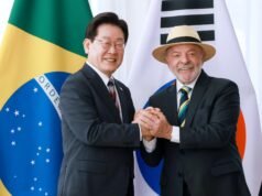 Lee dan Lula bertemu di Brasilia untuk membahas cara memperkuat kerja sama Korea-Brasil
