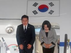 Lee kembali ke negaranya setelah KTT NATO dan kunjungan kenegaraan ke Mongolia