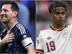 Lionel Messi dan Lamine Yamal berbagi rekor dribbling Piala Dunia menjelang final Piala Dunia 2026 Argentina-Spanyol