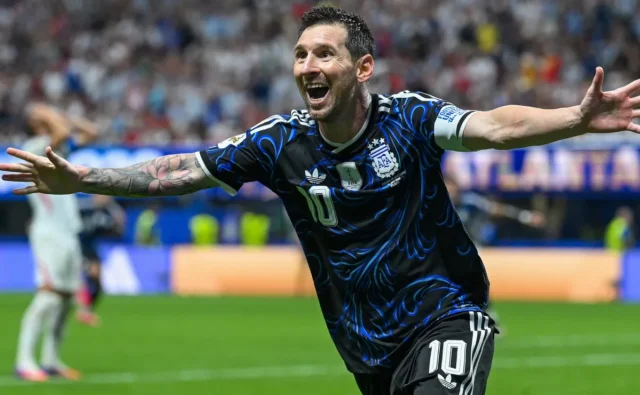 Lionel Messi mencapai 12 gol dalam satu Piala Dunia, melampaui