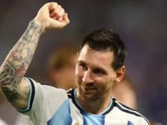 Lionel Messi mencetak dan memperluas beberapa rekor Piala Dunia setelah bermain untuk Argentina melawan Mesir