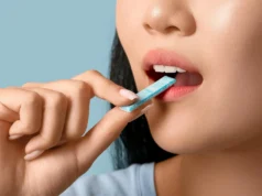 Mengunyah permen karet setelah buah bit dapat membantu menurunkan tekanan darah