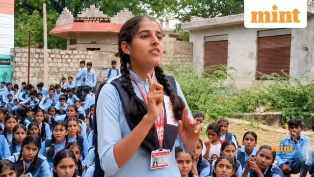 “Mera desh badal raha hai”: anak-anak sekolah memprotes dan menuntut