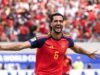 Merino kembali mencetak gol terlambat saat Spanyol mengalahkan Belgia dan mencapai semifinal Piala Dunia