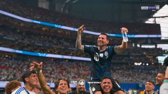 Messi bersyukur kepada Tuhan karena kapten Argentina mengincar gelar Piala