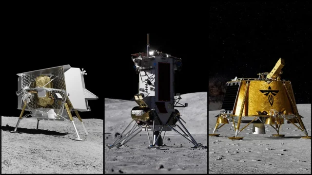 NASA memilih empat misi bulan baru untuk membangun pangkalan bulan