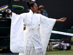 Naomi Osaka merayakan budayanya di Wimbledon