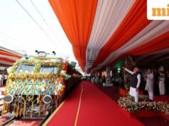 PM Modi meresmikan kereta hidrogen pertama India di Haryana