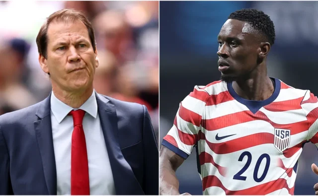 Pelatih Belgia Rudi Garcia mengkritik FIFA atas skorsing Folarin Balogun.