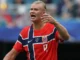 Pelatih Norwegia mengungkapkan Erling Haaland bermain meski kelelahan dan mati rasa saat melawan Inggris