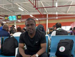 Pelatih Rangers Fidelis Ilechukwu tiba di Skotlandia untuk kursus kepelatihan UEFA B