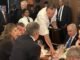 Pengusaha Lebanon Antoun Sehnaoui menerima Netanyahu di Washington