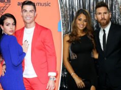 Piala Dunia Ronaldo berakhir, tetapi tunangannya Georgina Rodriguez berbagi hadiah mengharukan dengan istri Messi