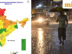 Saat musim hujan semakin intensif di India, IMD mengeluarkan peringatan merah untuk Himachal Pradesh dan peringatan kuning untuk Delhi dan negara bagian lainnya.