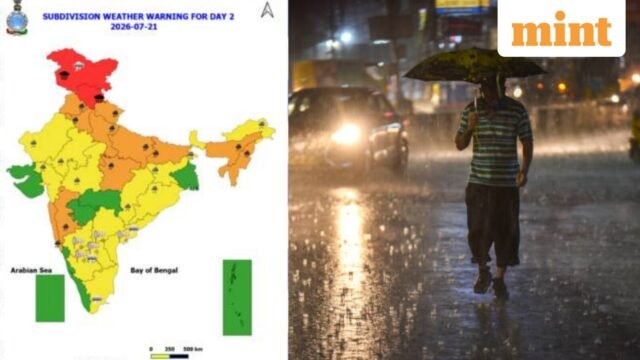 Saat musim hujan semakin intensif di India, IMD mengeluarkan peringatan