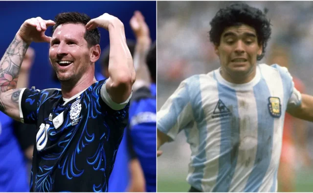 “Saya tidak pernah ingin membandingkan diri saya dengan Diego,” kata