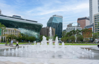 Seoul membuka 212 area bermain air gratis untuk mengatasi panasnya musim panas