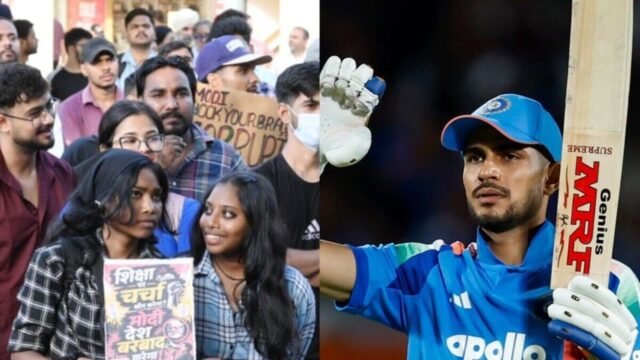 Shubman Gill memberikan suara kepada mahasiswa di tengah protes CJP