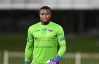 Stanley Nwabali bergabung dengan Chippa United menjelang musim baru