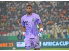 Stanley Nwabali memecah keheningan dengan postingan media sosial setelah Chippa United kembali
