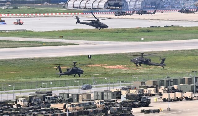Tentara USFK didenda karena mengemudi dalam keadaan mabuk antara Gwangju