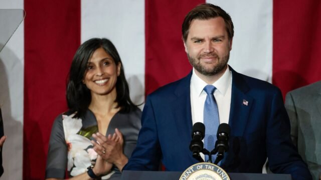 Usha Vance Melahirkan Anak Keempat, JD Vance Bertemu Alec Neel